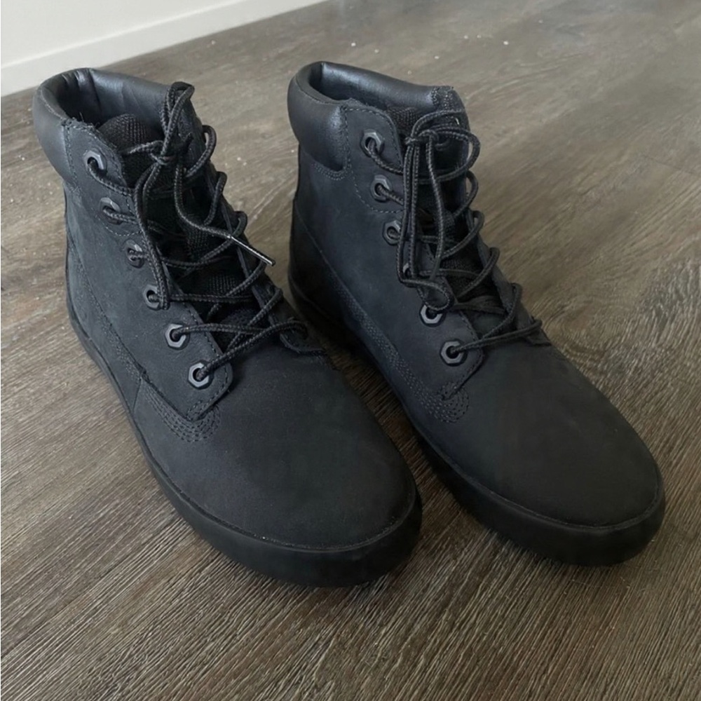 Timberland Black Lace Up Women's Boots